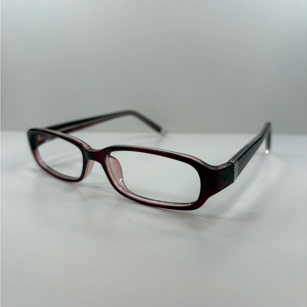 MODERN AGREE BURGUNDY EYEGLASSES 52•16•140